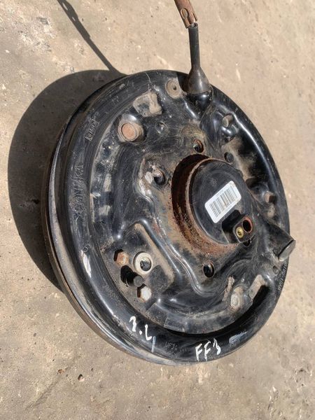 Кожух з барабаном та колодками задній лівий Ford Focus MK3, 2011-2018 р., USA, BV612210L, б.в. BV612210L фото