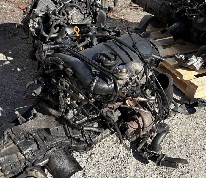 Двигун AVF без навісного Volkswagen Passat B5, 1.9 TDI, 5ступка, механіка, б.в. AVF33 фото