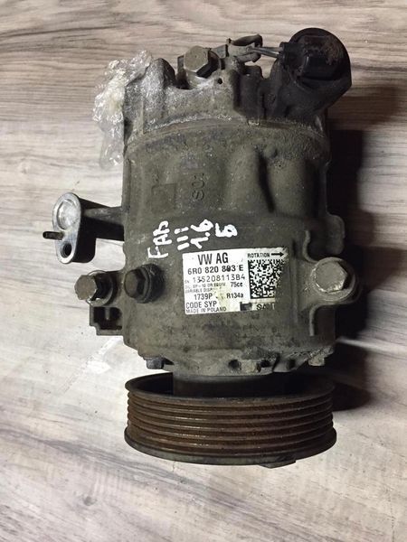 Компресор кондиціонера 6R0820803E Skoda Fabia 3, б.в. 6R0820803E фото
