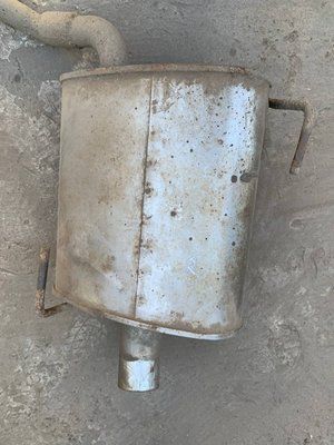 Глушитель правый Subaru Impreza 3, 2007-2011 г., 2.0 бензин, 44300SC010, б.у. 44300SC010 фото