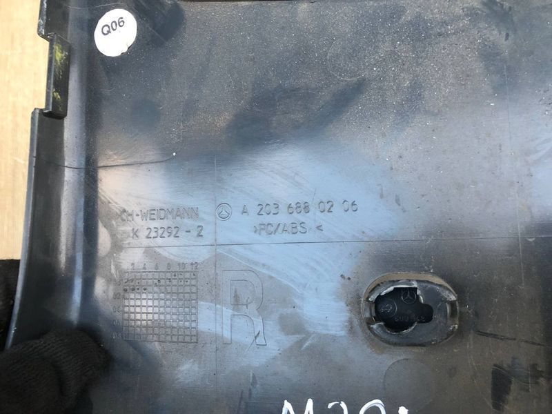 Кришка торпеди Mercedes C-class w203, Б.в 2036880206 2036880206 фото