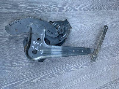 Механізм склопідйомника задніх правих дверей Nissan Almera N16, 2005 р., седан, 82700BM701, б.в. 82700BM701 фото