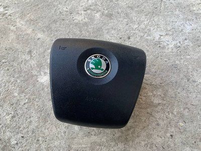 Подушка безпеки водія, airbag Skoda Fabia 2, 5J0880201B, б.в. 5J0880201B фото