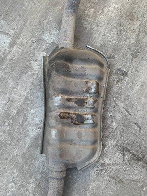 Резонатор глушителя Subaru Impreza 3, 2007-2011 г., 2.0 бензин, б.у. 7ш876879 фото
