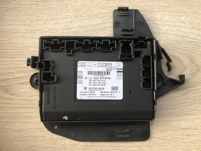 Блок управления двери передний левый 2218709986 Mercedes w221, s-класс б.у 2218709986 фото