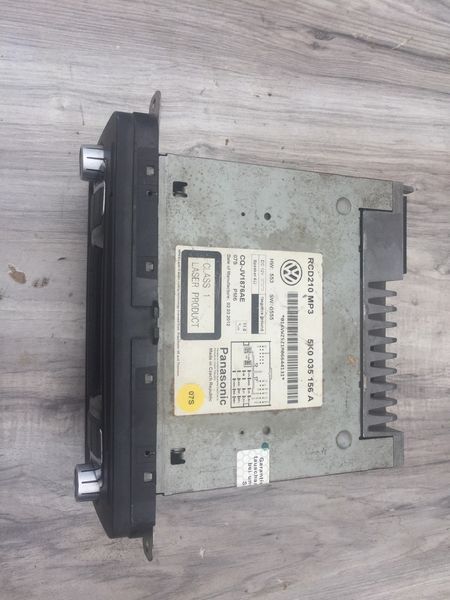 Магнітола Skoda Fabia 3, б.в. 5E0 035 867 C фото
