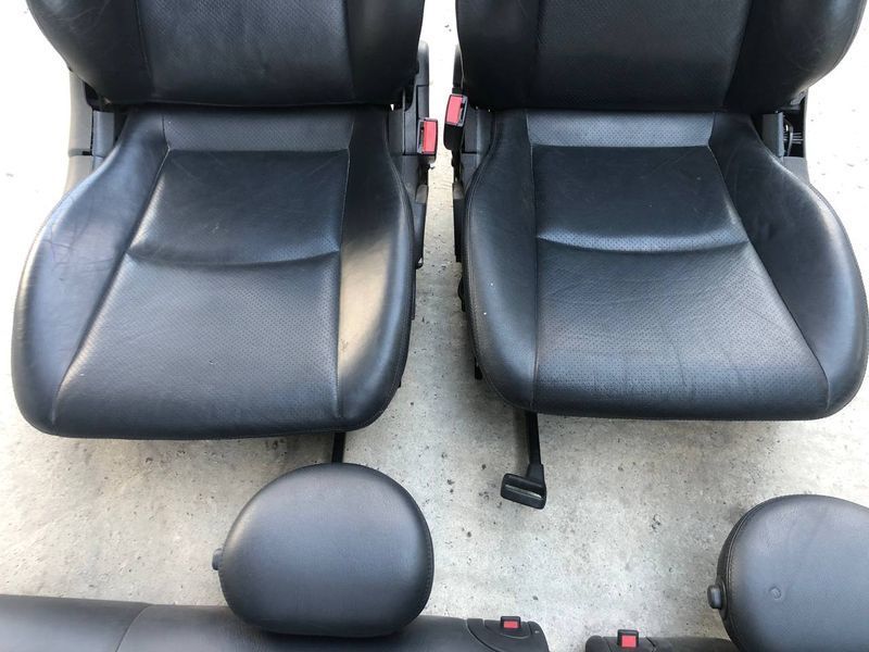 Сидения салона, кожа Mercedes C-class w203, Б.у  7425784088 фото