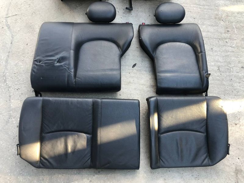 Сидения салона, кожа Mercedes C-class w203, Б.у  7425784088 фото