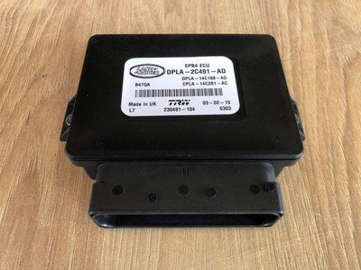 Блок управления ручным тормозом LR043579, DPLA2C491AD Range Rover Vogue L405, б.у. LR043579, DPLA2C491AD фото