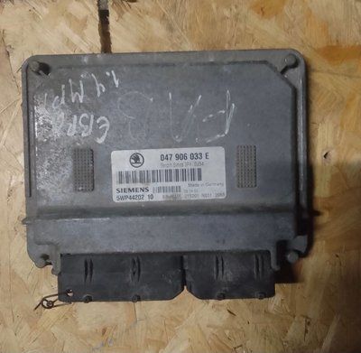 Блок управлениям двигателя Vag 047906033E, б.у. 047906033E фото
