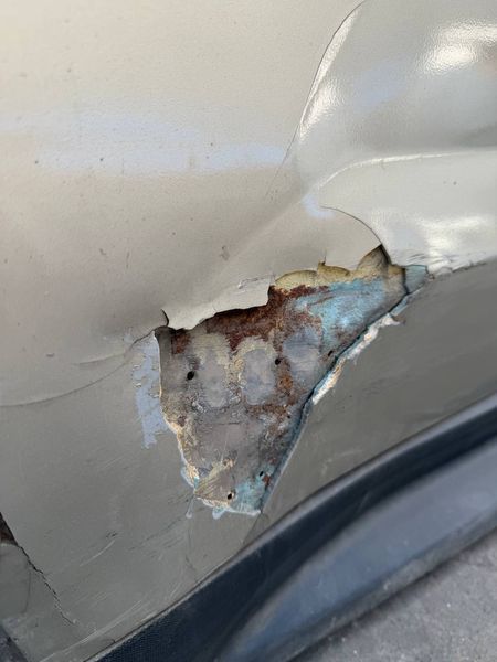 Двері задні праві без комплектуючих, дефект Chevrolet Equinox 2, 2010-2017 р., USA, 23376624, б.в. 2337662499 фото