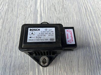 Датчик поперечного ускорения Mercedes W211 E-class, 0265005246, б.у. 0265005246 фото
