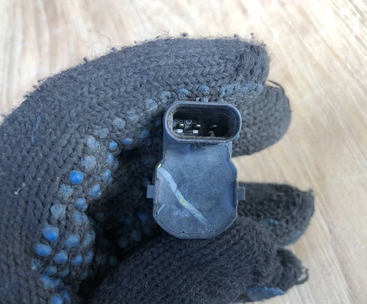 Датчик сигнализации парковка передняя LR078997, 9G9215K859EA Range Rover Vogue L405, б.у. LR078997, 9G9215K859EA фото