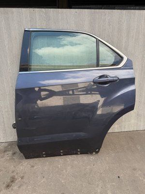 Дверь задняя левая без комплектующих Chevrolet Equinox 2, 2010-2017 г., USA, 23376623, б.у. 23376623 фото