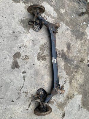 Балка задняя Skoda Fabia 2, хэтчбек, 6Q0500051AM, б.у. 6Q0500051AM фото