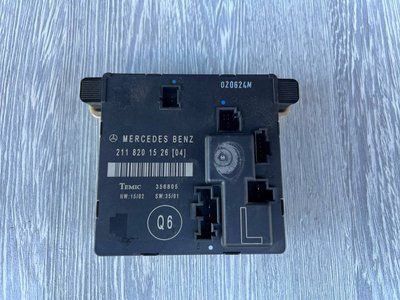 Блок управления задней левой двери Mercedes W211 E-class, 2118201526, б.у.  2118201526 фото