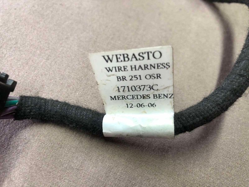 Проводка Mercedes W251 R-class б.в. 456677778 фото