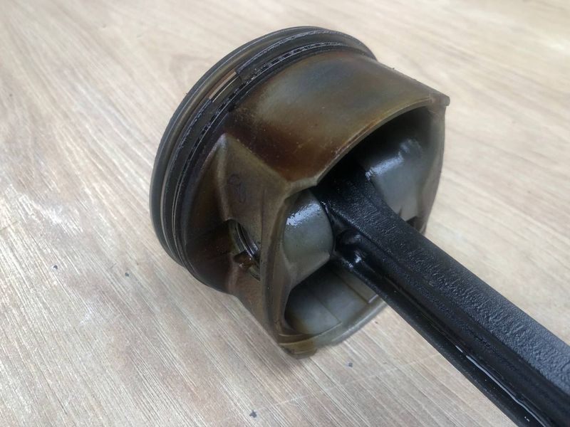 Поршень і шатун в зборі Mercedes M113 V8, 5.0л., б.в  622345976 фото