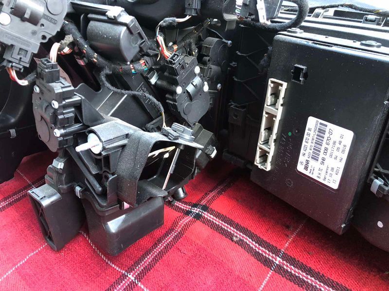 Печка в сборе Mercedes w221, S-класс 644567865 фото