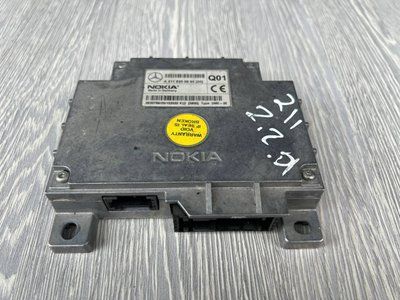 Блок управления телефоном Mercedes W211 E-class, 2118205885, б.у. 2118205885 фото