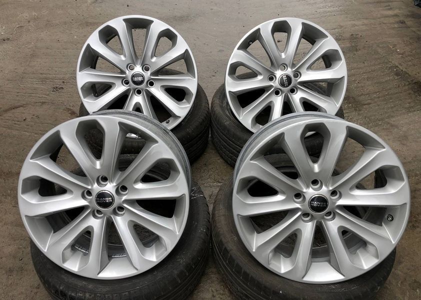 Колесный диск 8,5*R20 Sparkle Silver CK521007DA Range Rover Vogue L405 б.у. CK521007DA фото
