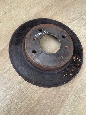 Диск гальмівний передній Nissan Almera Classic B10RS 2006-2012 р., 1.6 бензин, 4020695F0B, б.в. 4020695F0B фото