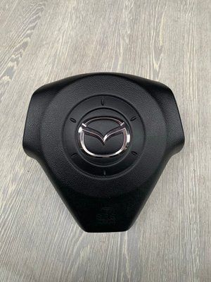 Подушка безопасности водителя, Airbag руля Mazda 3 BK, 2003-2009 г., хэтчбек, BP4S57K00B, б.у. BP4S57K00B фото