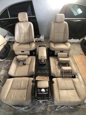Салон комплект передніх та задніх сидінь Mercedes w221, S-клас 00009876554 фото