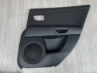 Карта задних правых дверей Mazda 3 BK, хэтчбек, 2003-2009 г., BP4K6853X, б.у. BP4K6853X фото