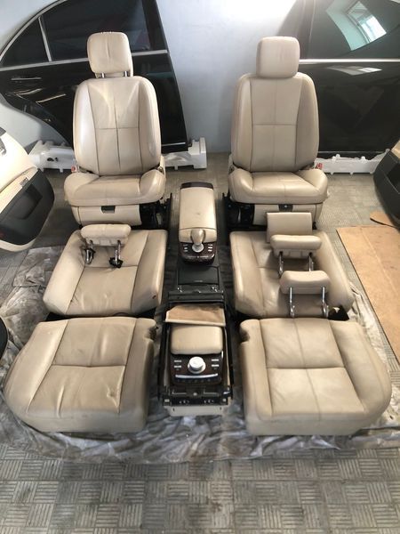 Салон комплект передніх та задніх сидінь Mercedes w221, S-клас 00009876554 фото