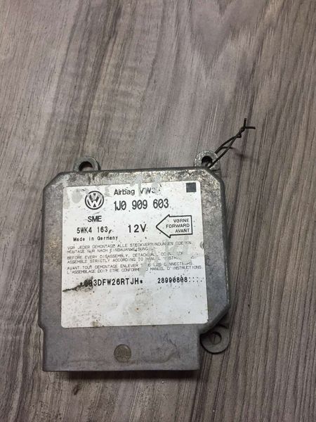 Блок управления Airbag Vag 1J0909603, б.у. 1J0909603 фото