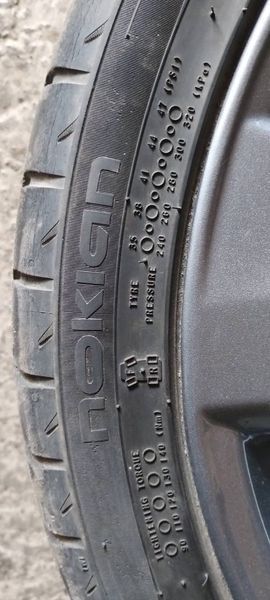 Комплект дисків Toyota 5x114.3 з гумою Nokian 225/40 ZR18 92Y XL, б.в. 45668889854 фото