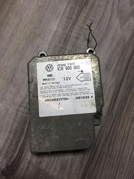 Блок управления Airbag Vag 1С0909605, б.у. 1С0909605 фото