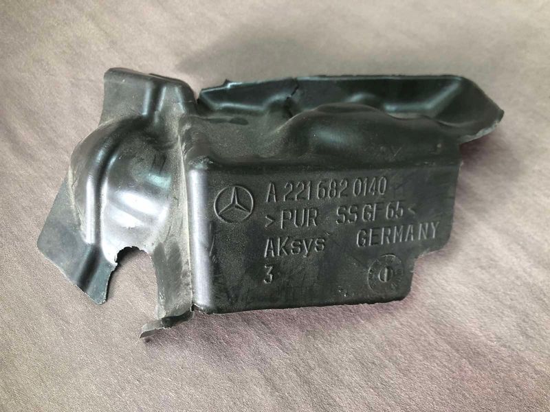 Шумоізоляція, задньої колісної арки зліва Mercedes w221, S-клас, б.в. 2216820140 фото