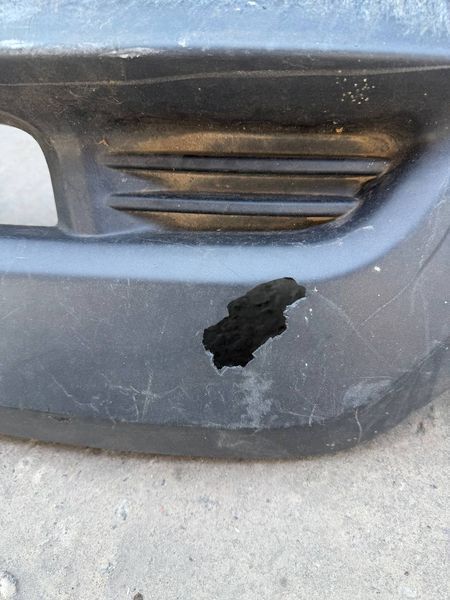 Нижняя часть переднего бампера Jeep Compass, 2011-2016 г., USA, дефект, 11MK49J1052M, б.у. 11MK49J1052M фото
