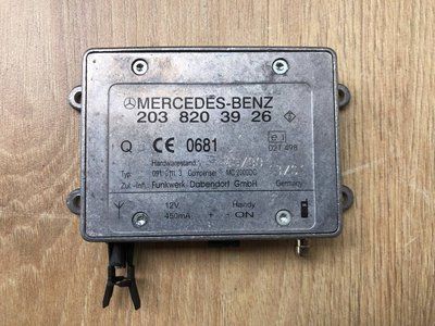 Блок керування телефоном, підсилювач антени Mercedes C-class w203 2.0 бензин, б.в2038203926.  2038203926 фото
