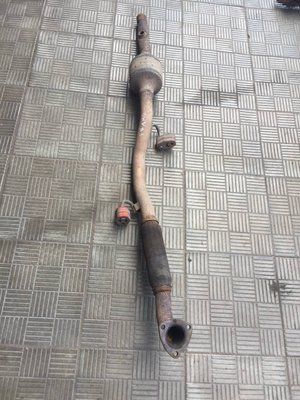 Приемная труба глушителя Skoda Fabia New, б.у. 4566567786 фото