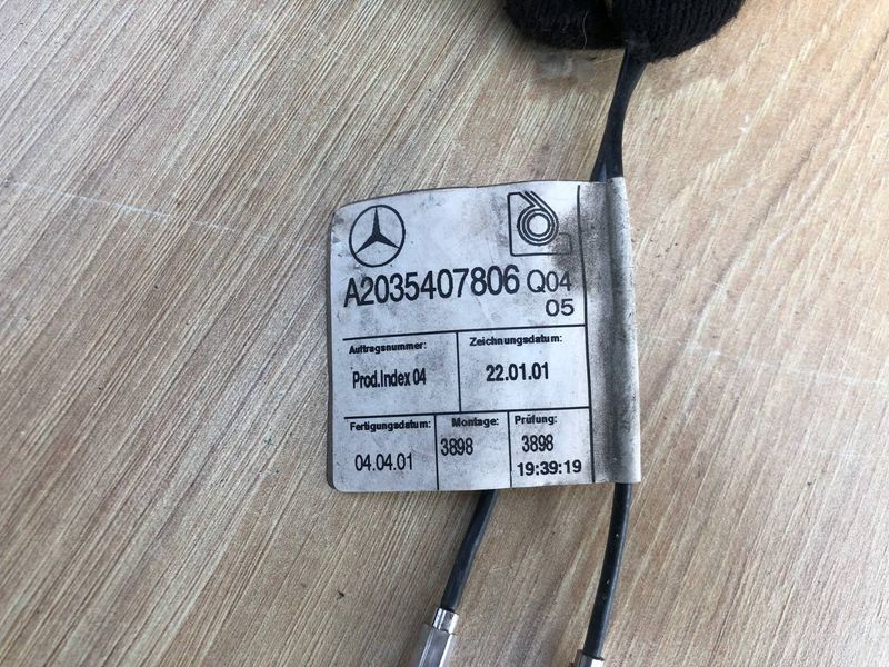 Проводка(коса) крышки багажника, Mercedes C-class w203, купе,Б.у   2035407806 2035407806 фото