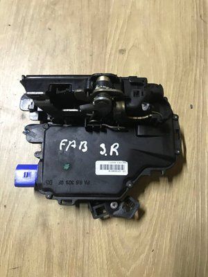 Замок задний правый Skoda Fabia 1, 6Y0839016, б.у. 6Y0839016 фото