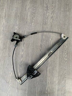 Механизм стеклоподъемника передних левых дверей Mazda 3 BK, 2003-2009 г., хэтчбек , BP4K59590, б.у. BP4K59590 фото