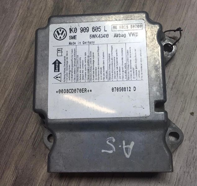 Блок управления Airbag Vag 1K0909605L, б.у. 1K0909605L фото