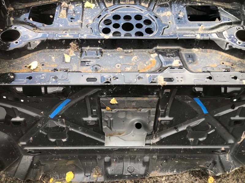 Задня частина кузова взборі Mercedes w221, S-клас 2216300321, 2216300021 фото