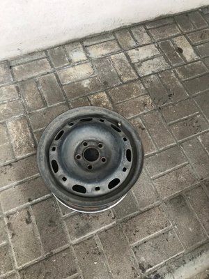 Металлический колесный диск Skoda Fabia 5X100 R14, б. у . 6765757112 фото