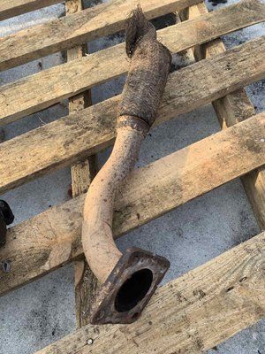 Приймальна труба Skoda Fabia 1.4, б.в. 1895789276 фото