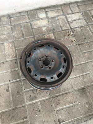 Металлический колесный диск  Skoda Fabia 5X100 R14, б. у . 90098900090 фото