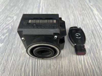 Замок зажигания с ключом Mercedes W211 E-class, 2115450608, б.у.  2115450608 фото