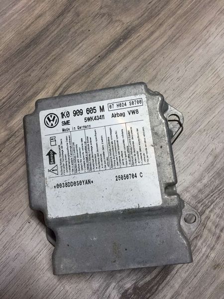 Блок управления Airbag Vag 1К0909605М, б.у. 1К0909605М фото