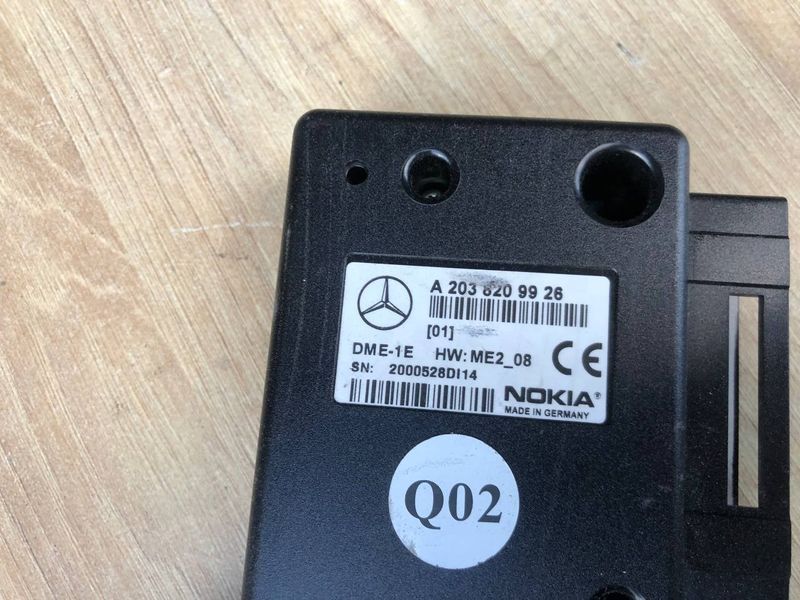 Блок управления телефоном Mercedes C-class w203, б.у 2038209926  2038209926 фото