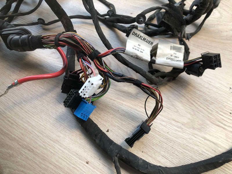 Підкапотна проводка на фари Mercedes w221, S-клас 2215407808 фото