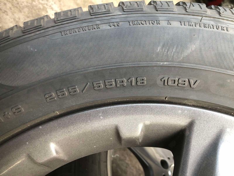 Комплект дисків R18 з гумою Mercedes W251 R-клас, б.в. 776544433 фото